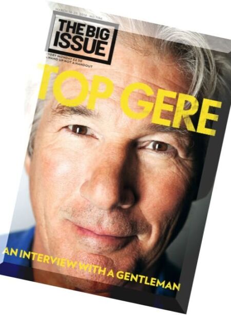The Big Issue – 14 March 2016 Cover
