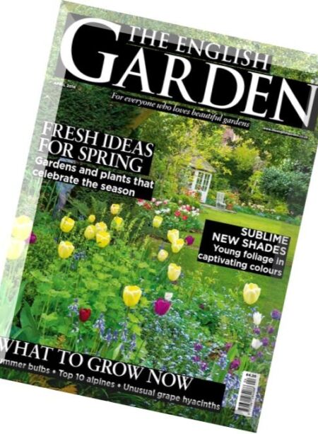 The English Garden – April 2016 Cover