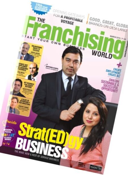 The Franchising World – March 2016 Cover