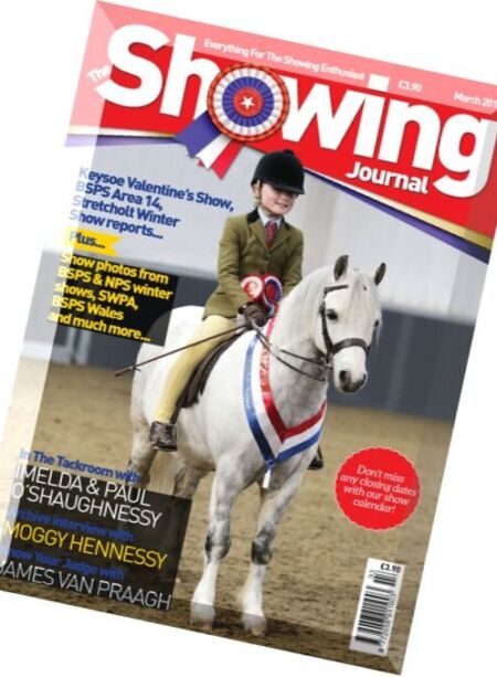 The Showing Journal – March 2016 Cover