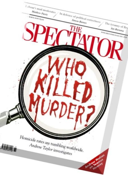 The Spectator – 19 March 2016 Cover