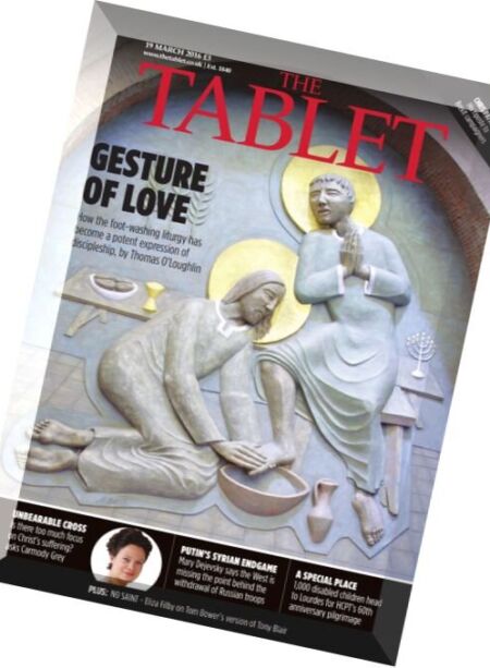 The Tablet Magazine – 19 March 2016 Cover