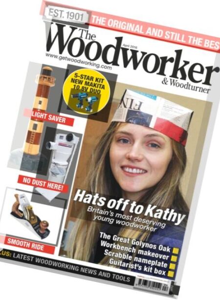 The Woodworker & Woodturner – April 2016 Cover