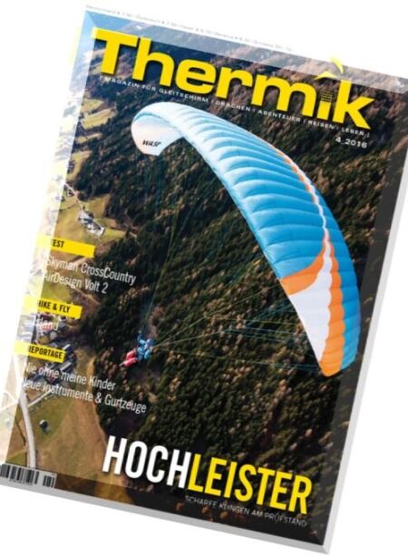 Thermik Magazin – April 2016 Cover