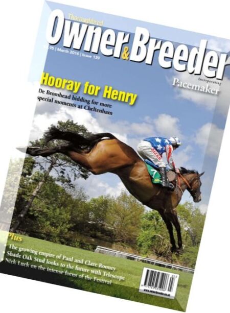 Thoroughbred Owner & Breeder – March 2016 Cover
