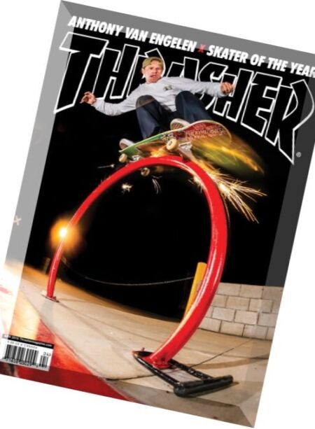 Thrasher Skateboard Magazine – April 2016 Cover