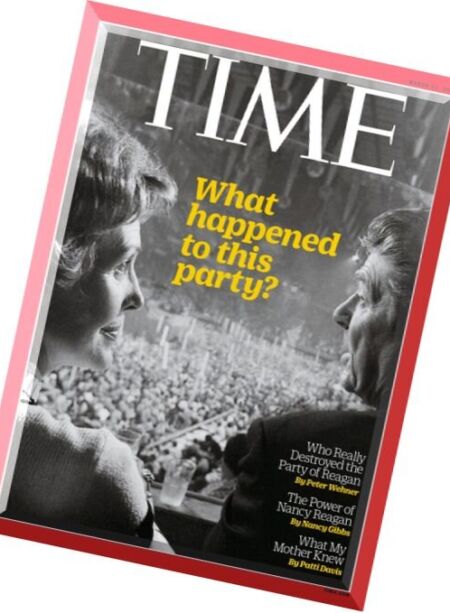 Time – 21 March 2016 Cover