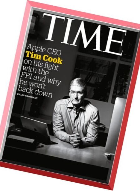 Time – 28 March 2016 Cover