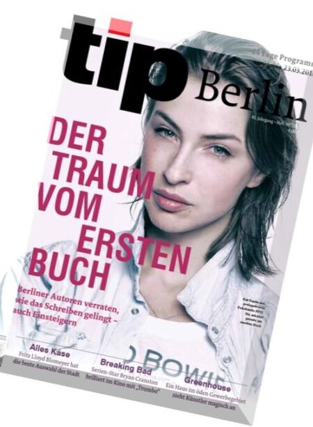 Tip Berlin – Nr.6, 2016 Cover
