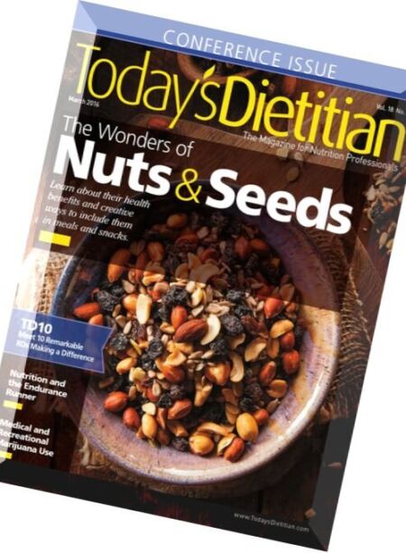 Today’s Dietitian – March 2016 Cover