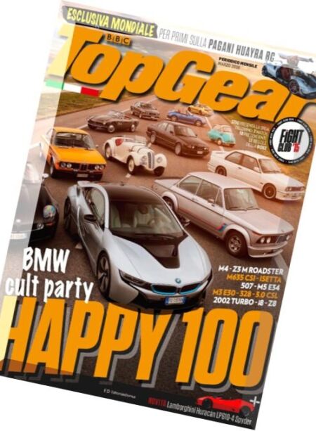 Top Gear Italia – Marzo 2016 Cover