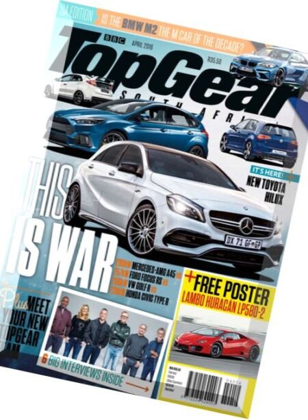Top Gear South Africa – April 2016 Cover