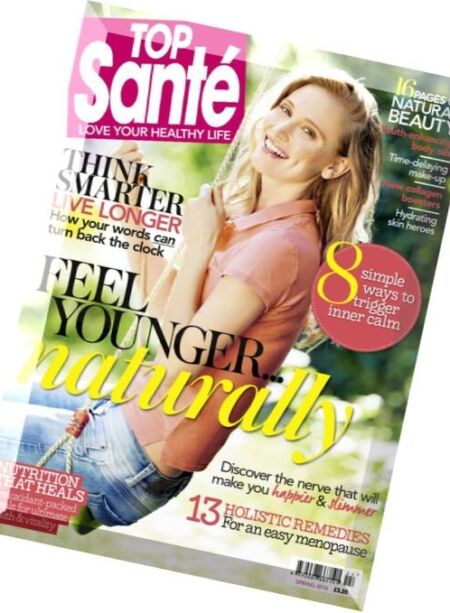 Top Sante – Spring 2016 Cover