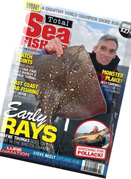 Total Sea Fishing – April 2016 Cover