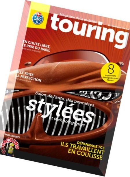 Touring Magazine – Mars 2016 Cover