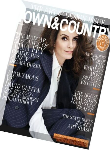 Town & Country – April 2016 Cover