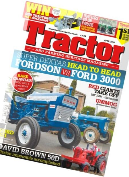 Tractor & Farming Heritage – April 2016 Cover