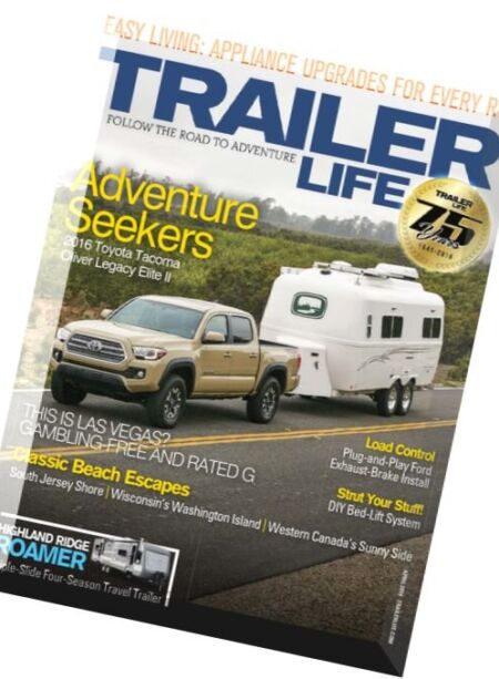 Trailer Life – April 2016 Cover