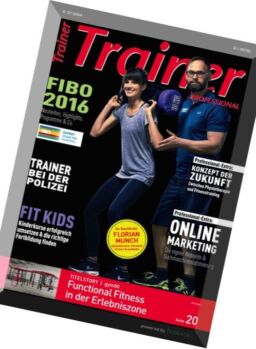 Trainer – Nr.2 2016