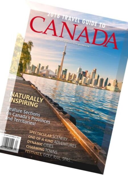 Travel Guide to Canada – 2016 Cover
