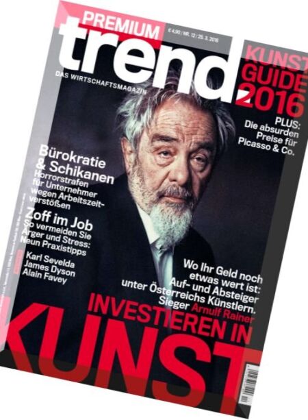 Trend – Nr.12 2016 Cover