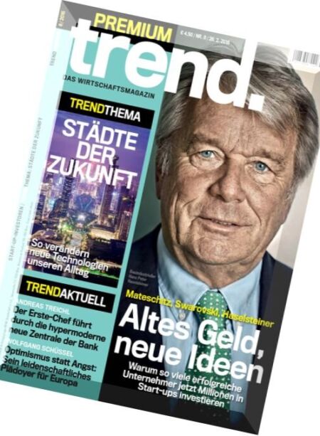 Trend – Nr.8 2016 Cover