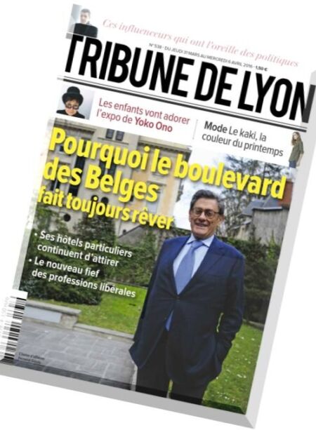 Tribune de Lyon – 31 Mars au 6 Avril 2016 Cover