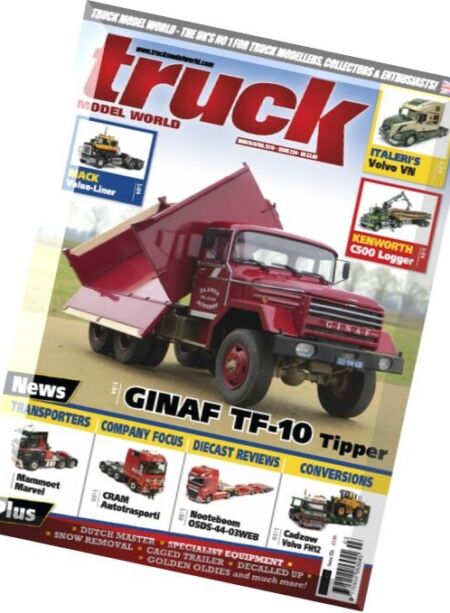 Truck Model World – March-April 2016 Cover