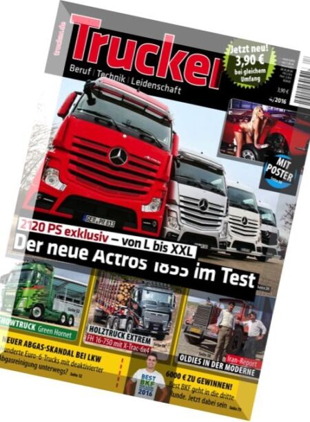 Trucker – April 2016 Cover