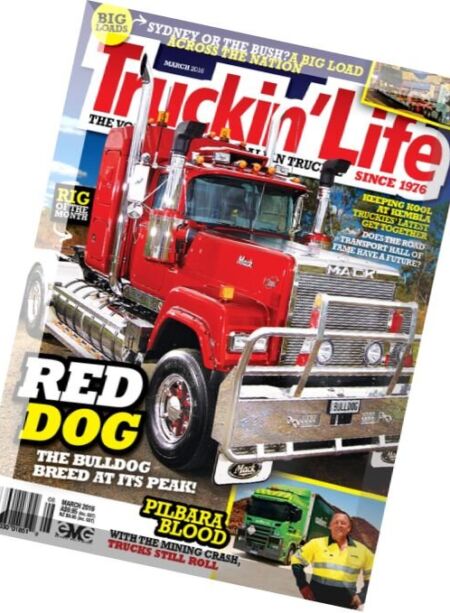 Truckin Life – March 2016 Cover