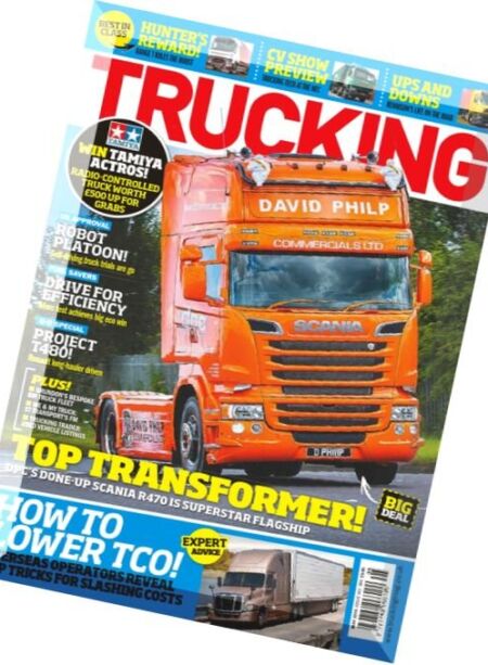 Trucking Magazine – May 2016 Cover