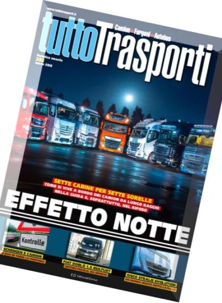 Tutto Transporti – Marzo 2016 Cover