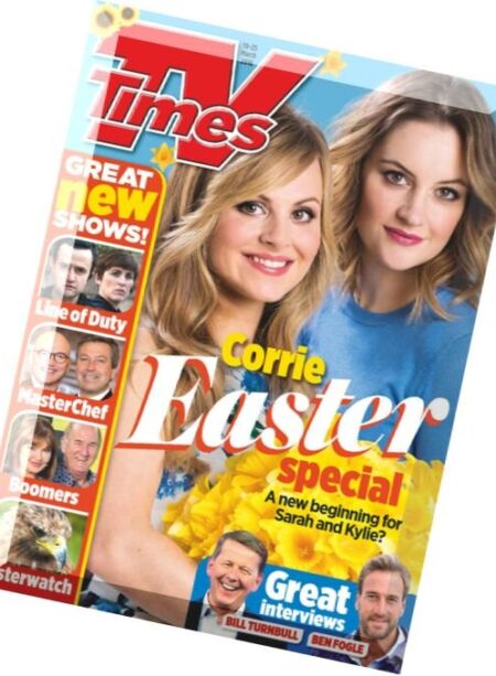 TV Times – 19 March 2016 Cover