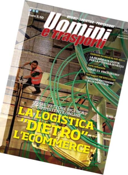 Uomini e Trasporti – Marzo 2016 Cover