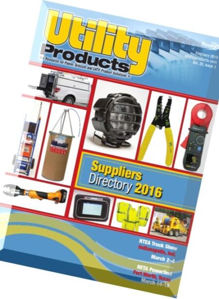 Utility Products – February 2016 Cover