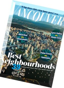 Vancouver Magazine – April 2016