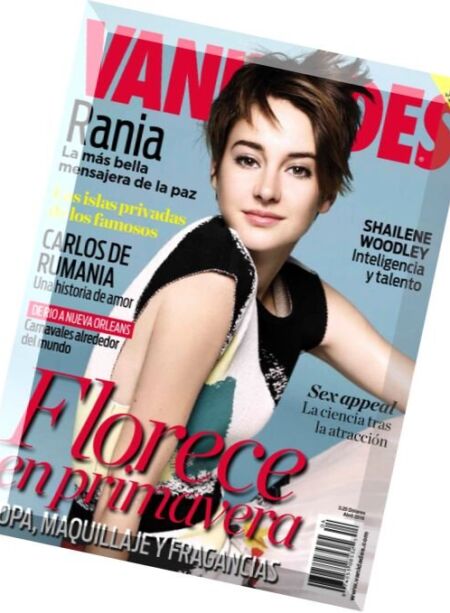 Vanidades USA – Abril 2016 Cover