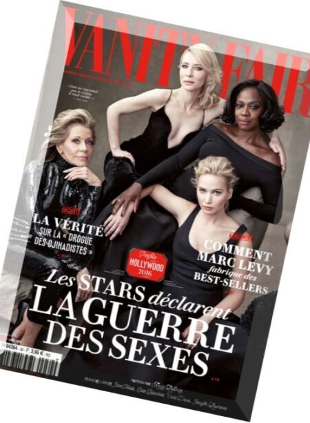 Vanity Fair – Avril 2016 Cover