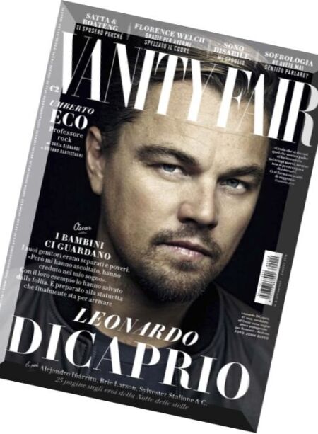 Vanity Fair Italia – 2 Marzo 2016 Cover