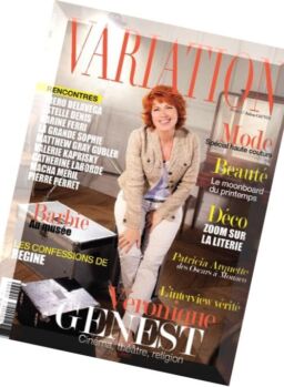 Variation – Mars-Avril 2016