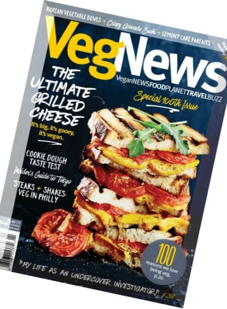 VegNews Magazine – March-April 2016 Cover