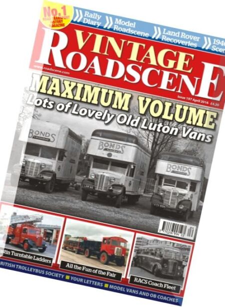 Vintage Roadscene – April 2016 Cover