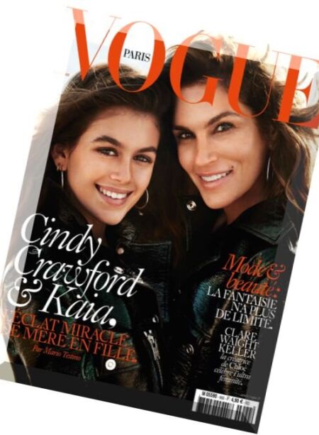 Vogue France – Avril 2016 Cover