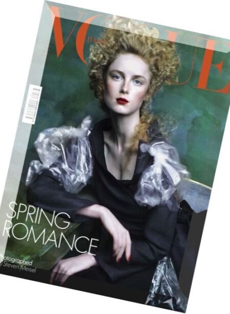 Vogue Italia – Marzo 2016 Cover