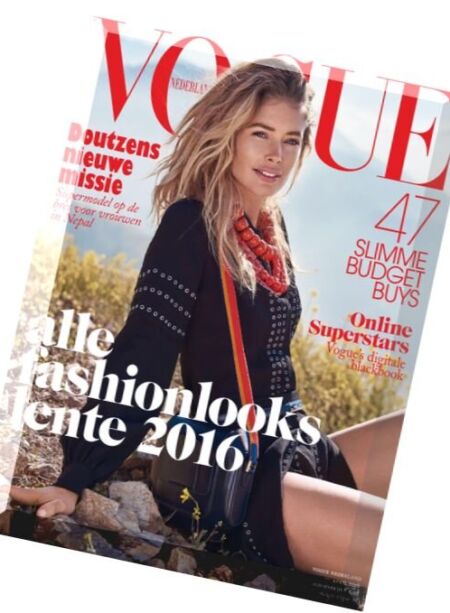 Vogue Nederland – April 2016 Cover