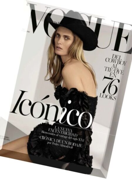 Vogue Spain – Abril 2016 Cover