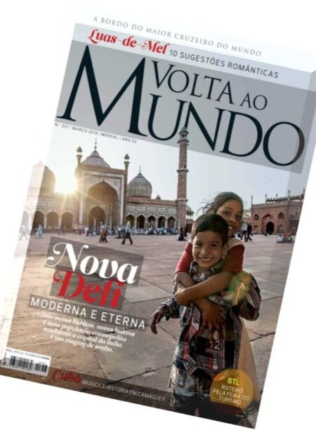 Volta ao Mundo – Marco 2016 Cover