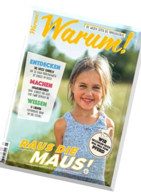 Warum! – Nr.1, 2016 Cover