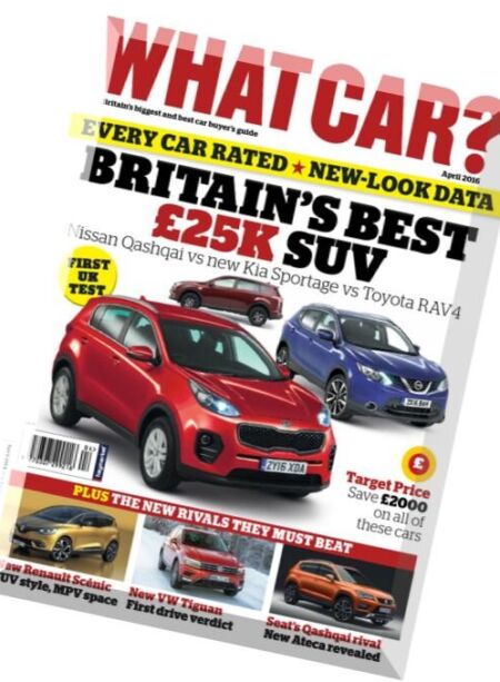 What Car UK – April 2016 Cover