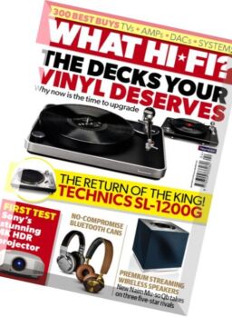 What Hi-Fi Sound and Vision UK – April 2016